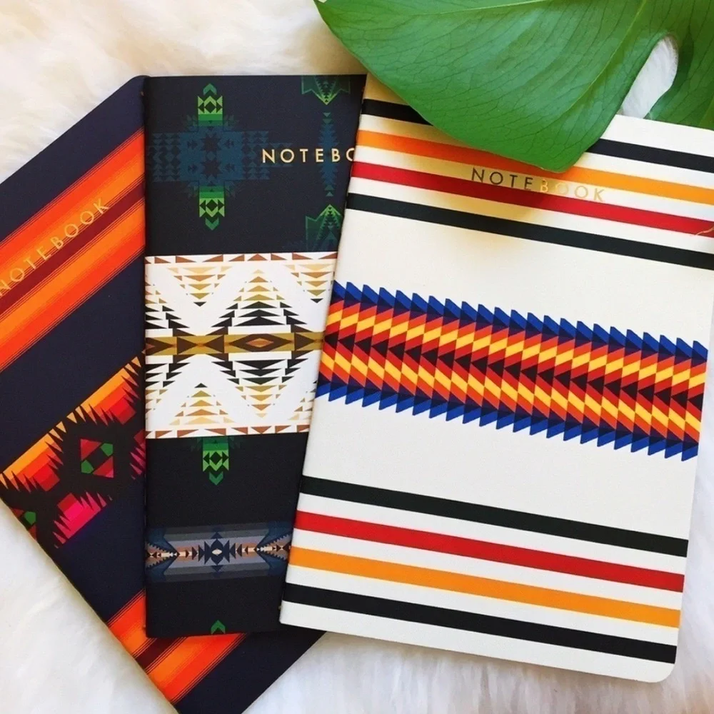 NEW Pendleton Wool Navajo Traditional Pattern Notebook Tribal Portland Oregon